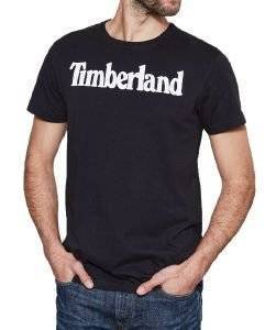 T-SHIRT TIMBERLAND BRAND CA1LAO001 ΜΑΥΡΟ (M) T-SHIRT TIMBERLAND BRAND CA1LAO001 ΜΑΥΡΟ (M)