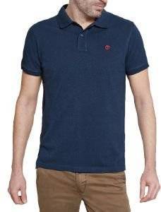 T-SHIRT POLO TIMBERLAND MILLERS RIVER CA1S4J433 ΣΚΟΥΡΟ ΜΠΛΕ T-SHIRT POLO TIMBERLAND MILLERS RIVER CA1S4J433 ΣΚΟΥΡΟ ΜΠΛΕ