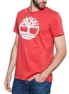 T-SHIRT TIMBERLAND BRAND PLUS CA1QX2E66 ΚΟΚΚΙΝΟ (M) T-SHIRT TIMBERLAND BRAND PLUS CA1QX2E66 ΚΟΚΚΙΝΟ (M)