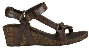 ΠΛΑΤΦΟΡΜΕΣ TEVA YSIDRO UNIVERSAL WEDGEMETALLIC 1016202 ΣΚΟΥΡΟ ΚΑΦΕ