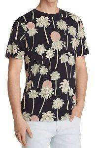 WESC T-SHIRT WESC MAXWELL HAWAII ΜΑΥΡΟ