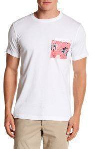 T-SHIRT WESC MAXWELL CHESTPOCKET ����� (M)