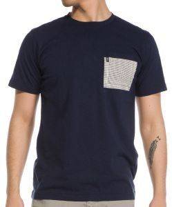 T-SHIRT WESC MAXWELL CHESTPOCKET ������ ���� (L)
