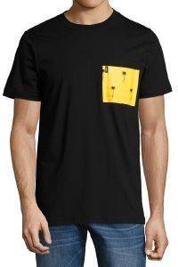 T-SHIRT WESC MAXWELL PALMS POCKET ����� (M)