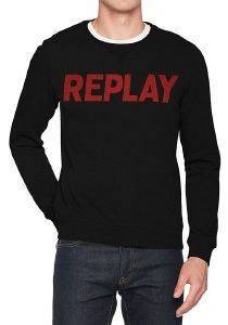 ΦΟΥΤΕΡ REPLAY M3436.000.21842 ΜΑΥΡΟ (M) ΦΟΥΤΕΡ REPLAY M3436.000.21842 ΜΑΥΡΟ (M)