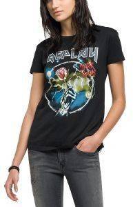 T-SHIRT REPLAY W3959D.000.20994 ΜΑΥΡΟ (S) T-SHIRT REPLAY W3959D.000.20994 ΜΑΥΡΟ (S)