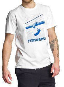 T-SHIRT CONVERSE HANGING CHUCKS PHOTO ΛΕΥΚΟ (S) T-SHIRT CONVERSE HANGING CHUCKS PHOTO ΛΕΥΚΟ (S)