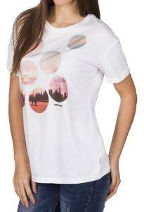 T-SHIRT CONVERSE PHOTO DOT EASY CREW ����� (M)