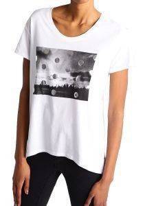 T-SHIRT CONVERSE METALLIC PHOTO FEMME ����� (M)