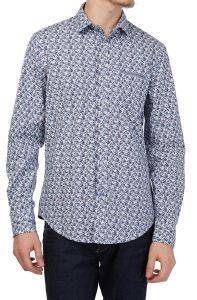 ΠΟΥΚΑΜΙΣΟ GAS SASHA JUNGLE 3745 ΜΠΛΕ/ΛΕΥΚΟ