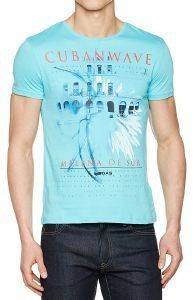 T-SHIRT GAS SCUBA/S CUBANWAVE ΓΑΛΑΖΙΟ (M) T-SHIRT GAS SCUBA/S CUBANWAVE ΓΑΛΑΖΙΟ (M)