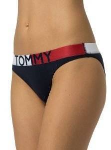 ΣΛΙΠΑΚΙ TOMMY HILFIGER BIKINI MINI ΣΚΟΥΡΟ ΜΠΛΕ (M) ΣΛΙΠΑΚΙ TOMMY HILFIGER BIKINI MINI ΣΚΟΥΡΟ ΜΠΛΕ (M)