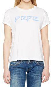 T-SHIRT PEPE JEANS IRINA ΛΕΥΚΟ (L) T-SHIRT PEPE JEANS IRINA ΛΕΥΚΟ (L)
