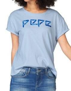 T-SHIRT PEPE JEANS IRINA ΓΑΛΑΖΙΟ (M) T-SHIRT PEPE JEANS IRINA ΓΑΛΑΖΙΟ (M)