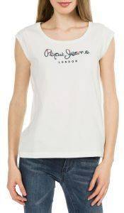 T-SHIRT PEPE JEANS LINDA ΕΚΡΟΥ (XS) T-SHIRT PEPE JEANS LINDA ΕΚΡΟΥ (XS)