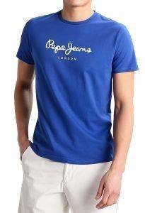 T-SHIRT PEPE JEANS EGGO ΜΠΛΕ ΡΟΥΑ (M) T-SHIRT PEPE JEANS EGGO ΜΠΛΕ ΡΟΥΑ (M)