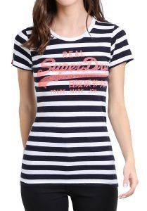 T-SHIRT SUPERDRY VINTAGE LOGO STRIPE  / (S)