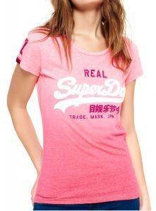 T-SHIRT SUPERDRY VINTAGE LOGO SNOWY ��� (L)