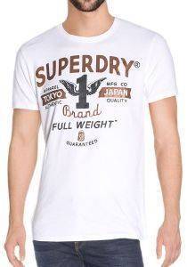 T-SHIRT SUPERDRY FULL WEIGHT ENTRY ΛΕΥΚΟ (XXL) T-SHIRT SUPERDRY FULL WEIGHT ENTRY ΛΕΥΚΟ (XXL)