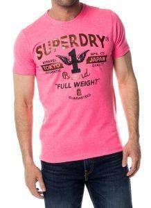 T-SHIRT SUPERDRY FULL WEIGHT ENTRY FLUO  (L)
