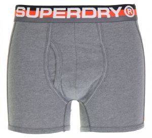 SUPERDRY RETRO SPORT BOXER ΓΚΡΙ/ΓΚΡΙ ΜΕΛΑΝΖΕ (M) SUPERDRY RETRO SPORT BOXER ΓΚΡΙ/ΓΚΡΙ ΜΕΛΑΝΖΕ (M)