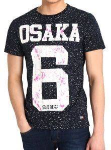 T-SHIRT SUPERDRY OSAKA SPLATTER ΜΑΥΡΟ (XL) T-SHIRT SUPERDRY OSAKA SPLATTER ΜΑΥΡΟ (XL)