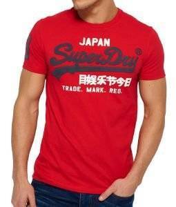 T-SHIRT SUPERDRY VINTAGE LOGO NEW ΚΟΚΚΙΝΟ (S) T-SHIRT SUPERDRY VINTAGE LOGO NEW ΚΟΚΚΙΝΟ (S)