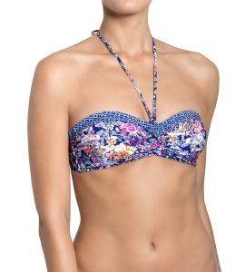 BIKINI TOP SLOGGI SWIM AQUA ROMANCE CTOWP02 ������ ���� (38B)