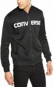 ΤΖΑΚΕΤ CONVERSE HYBRID KNIT BOMBER ΜΑΥΡΟ (L) ΤΖΑΚΕΤ CONVERSE HYBRID KNIT BOMBER ΜΑΥΡΟ (L)