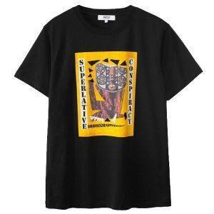 T-SHIRT WESC MAX VOODOO COLLAGE  (L)