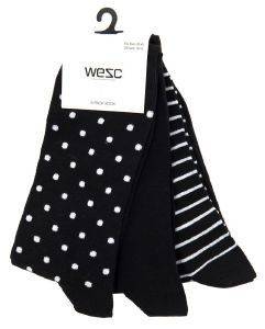 ΚΑΛΤΣΕΣ WESC STANIE STANIE DOT ΜΑΥΡΟ/ΛΕΥΚΟ 3ΤΜΧ (39-42) ΚΑΛΤΣΕΣ WESC STANIE STANIE DOT ΜΑΥΡΟ/ΛΕΥΚΟ 3ΤΜΧ (39-42)