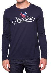 ΜΠΛΟΥΖΑ ΜΑΚΡΥΜΑΝΙΚΗ NAUTICA 73980V ΣΚΟΥΡΟ ΜΠΛΕ (L) ΜΠΛΟΥΖΑ ΜΑΚΡΥΜΑΝΙΚΗ NAUTICA 73980V ΣΚΟΥΡΟ ΜΠΛΕ (L)