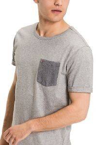 T-SHIRT TOMMY HILFIGER SS TEE POCKET ���� ������� (L)