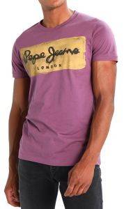 T-SHIRT PEPE JEANS CHARING ΜΩΒ (M) T-SHIRT PEPE JEANS CHARING ΜΩΒ (M)