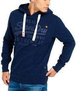 HOODIE SUPERDRY VINTAGE AUTHENTIC TONAL ΣΚΟΥΡΟ ΜΠΛΕ (L) HOODIE SUPERDRY VINTAGE AUTHENTIC TONAL ΣΚΟΥΡΟ ΜΠΛΕ (L)