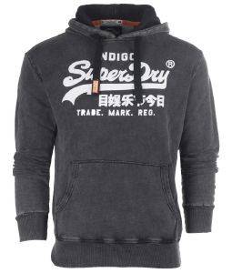 HOODIE SUPERDRY VINTAGE LOGO INDIGO ΜΑΥΡΟ (XXL) HOODIE SUPERDRY VINTAGE LOGO INDIGO ΜΑΥΡΟ (XXL)