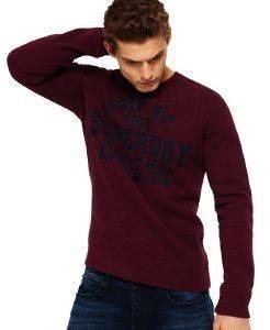  SUPERDRY APPLIQUE CREW  (M)