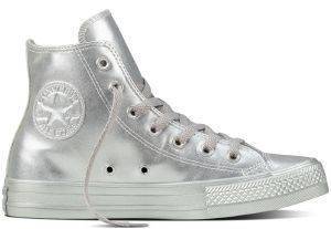ΜΠΟΤΑΚΙ CONVERSE ALL STAR CHUCK TAYLOR CTAS HI 157630C SILVER (EUR:36) ΜΠΟΤΑΚΙ CONVERSE ALL STAR CHUCK TAYLOR CTAS HI 157630C SILVER (EUR:36)