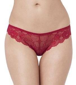 ΣΛΙΠΑΚΙ TRIUMPH TEMPTING LACE BRAZILIAN STRING ΣΚΟΥΡΟ ΚΟΚΚΙΝΟ (S) ΣΛΙΠΑΚΙ TRIUMPH TEMPTING LACE BRAZILIAN STRING ΣΚΟΥΡΟ ΚΟΚΚΙΝΟ (S)