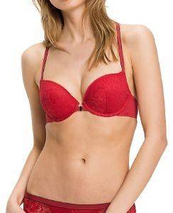 ΣΟΥΤΙΕΝ TOMMY HILFIGER PUSH UP CRIMSON ΚΟΚΚΙΝΟ (85C) ΣΟΥΤΙΕΝ TOMMY HILFIGER PUSH UP CRIMSON ΚΟΚΚΙΝΟ (85C)