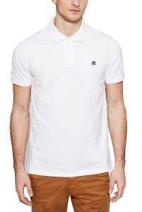T- SHIRT POLO TIMBERLAND MILERS RIVER CA1S4J100 ΛΕΥΚΟ (M) T- SHIRT POLO TIMBERLAND MILERS RIVER CA1S4J100 ΛΕΥΚΟ (M)