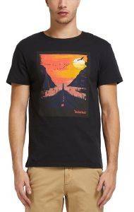 T- SHIRT TIMBERLAND VINTAGE POSTAL CARD CA1L8J001 ����� (M)