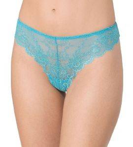  TRIUMPH TEMPTING LACE BRAZILIAN STRING   (S)