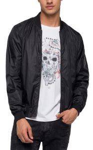 ΤΖΑΚΕΤ REPLAY BOMBER REVERSIBLE M8901.000.102207 ΜΑΥΡΟ (M) ΤΖΑΚΕΤ REPLAY BOMBER REVERSIBLE M8901.000.102207 ΜΑΥΡΟ (M)