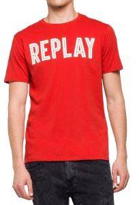 T-SHIRT REPLAY M3478.000.2660 ΜΕ ΣΤΑΜΠΑ ΚΟΚΚΙΝΟ (XXL) T-SHIRT REPLAY M3478.000.2660 ΜΕ ΣΤΑΜΠΑ ΚΟΚΚΙΝΟ (XXL)