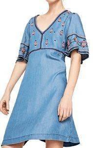 ΦΟΡΕΜΑ PEPE JEANS URSULA MINI ΜΠΛΕ (L) ΦΟΡΕΜΑ PEPE JEANS URSULA MINI ΜΠΛΕ (L)