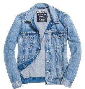 ΤΖΑΚΕΤ SUPERDRY LONGLINE DENIM ΑΝΟΙΧΤΟ ΜΠΛΕ (Μ) ΤΖΑΚΕΤ SUPERDRY LONGLINE DENIM ΑΝΟΙΧΤΟ ΜΠΛΕ (Μ)