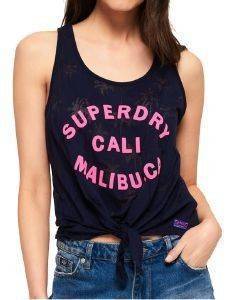 TOP SUPERDRY SURF BEACH TANK ΣΚΟΥΡΟ ΜΠΛΕ (S) TOP SUPERDRY SURF BEACH TANK ΣΚΟΥΡΟ ΜΠΛΕ (S)