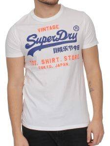 T-SHIRT SUPERDRY D1 SHOP DUO LITE ΛΕΥΚΟ (M) T-SHIRT SUPERDRY D1 SHOP DUO LITE ΛΕΥΚΟ (M)