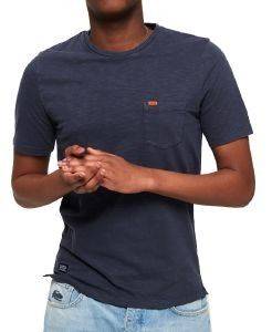 T-SHIRT SUPERDRY D4 DRY ORIGINALS POCKET ΣΚΟΥΡΟ ΜΠΛΕ ΜΕΛΑΝΖΕ (XXL) T-SHIRT SUPERDRY D4 DRY ORIGINALS POCKET ΣΚΟΥΡΟ ΜΠΛΕ ΜΕΛΑΝΖΕ (XXL)
